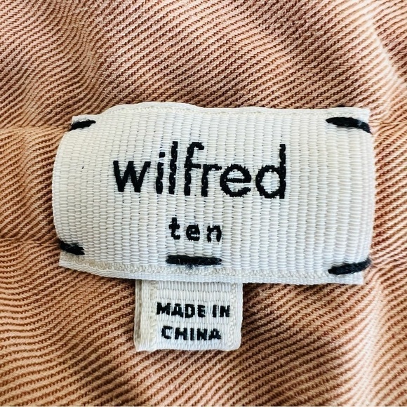 WILFRED Aritzia Casbah Pant Tan Ten 100% Lyocell - Picture 4 of 11